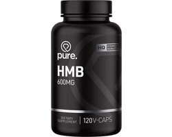 Pure. HMB - 600mg - 120 vegan capsules - aminozuur - leucine