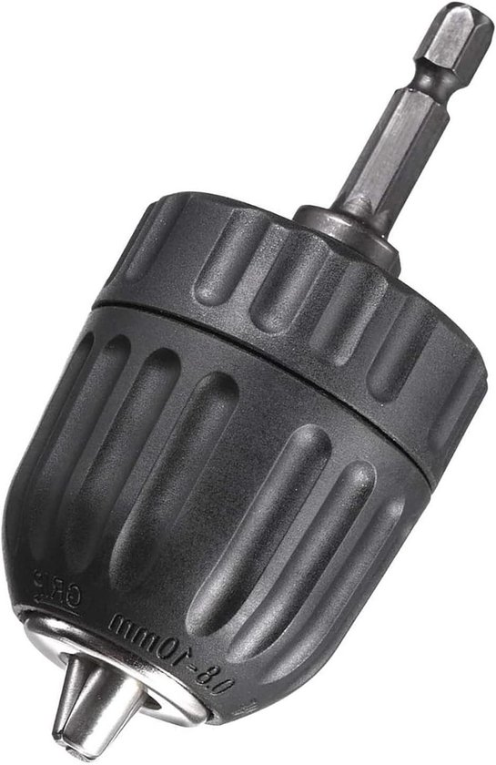 Allecto plus - Sleutelloze boorkop adapter voor Impact Driver Draadloze