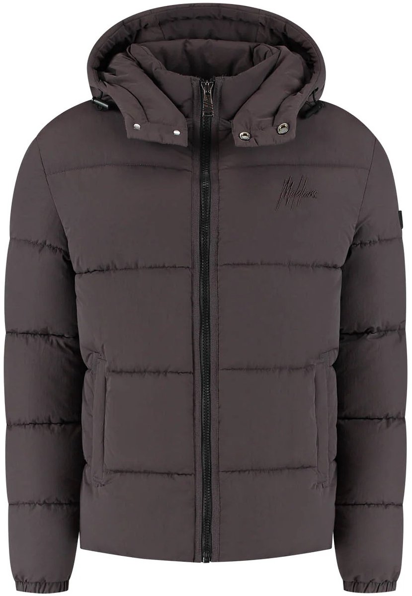 MALELIONS - Malelions men donn puffer jacket - MM2-AW25-14 - 696 Mulch brown