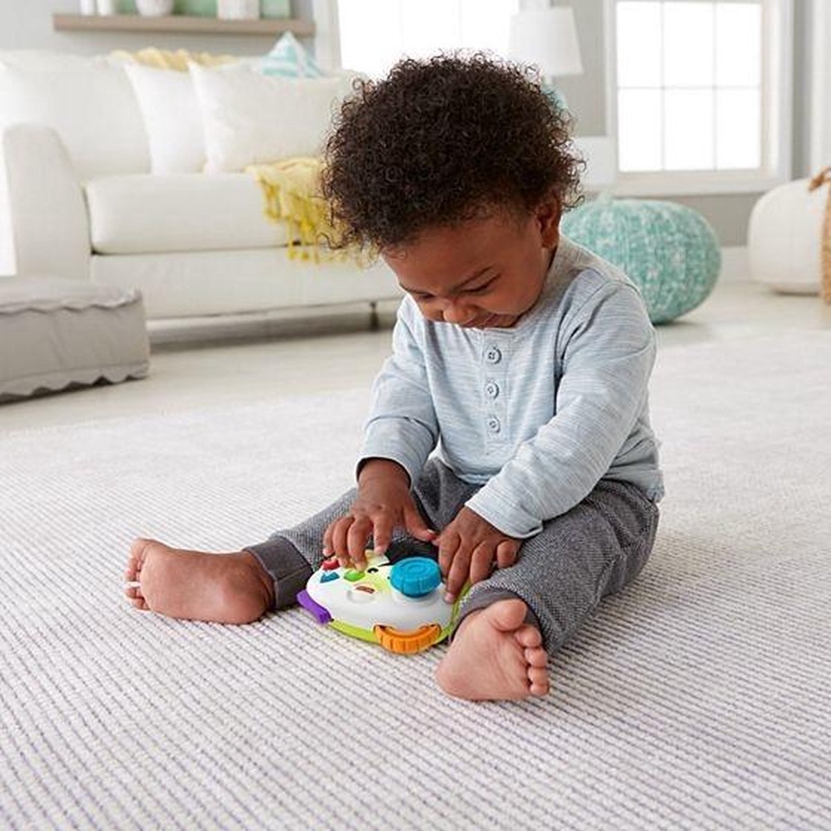 Fisher-Price Leerplezier Spelen en Leren Controller - Muzikaal babyspeelgoed met lichtjes — afbeelding 15