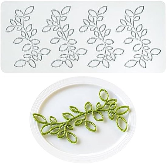 Siliconen Mal Voor Boomschors Reliëf Fondantvorm - Taartdecoratie DIY Embossing Mat Boomschors Patroon