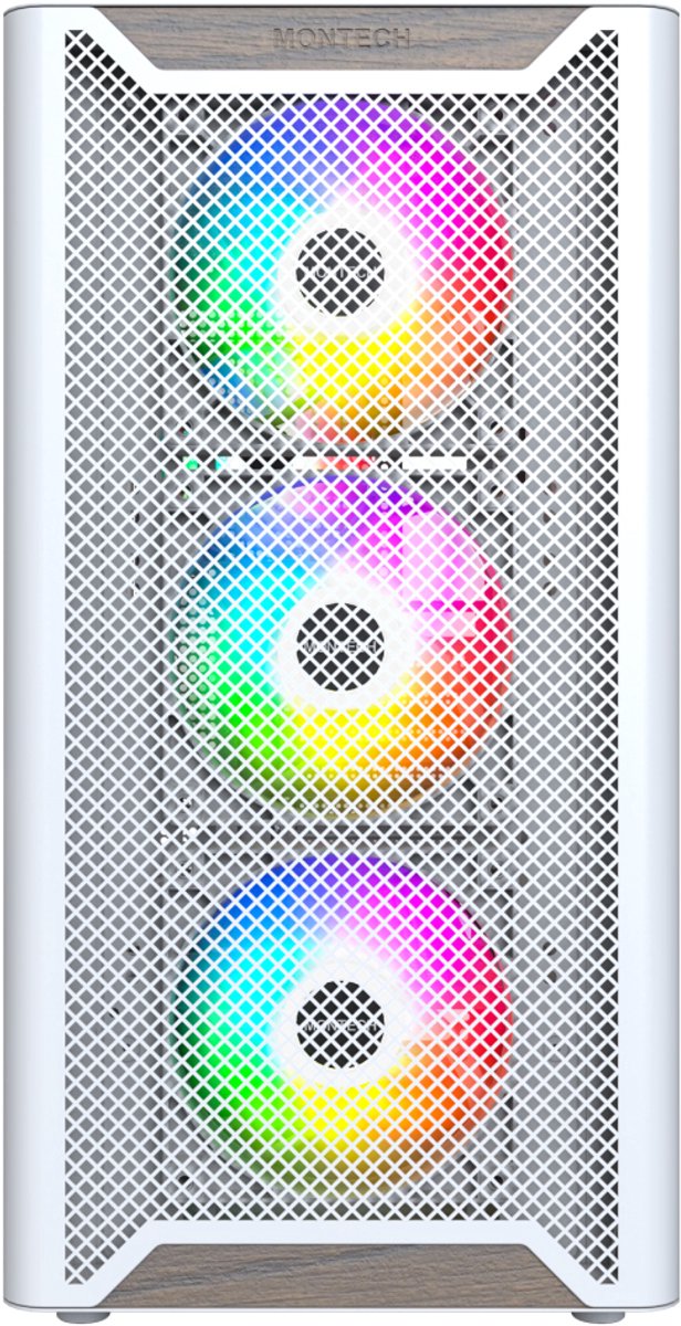 Montech XR Wood midi tower behuizing