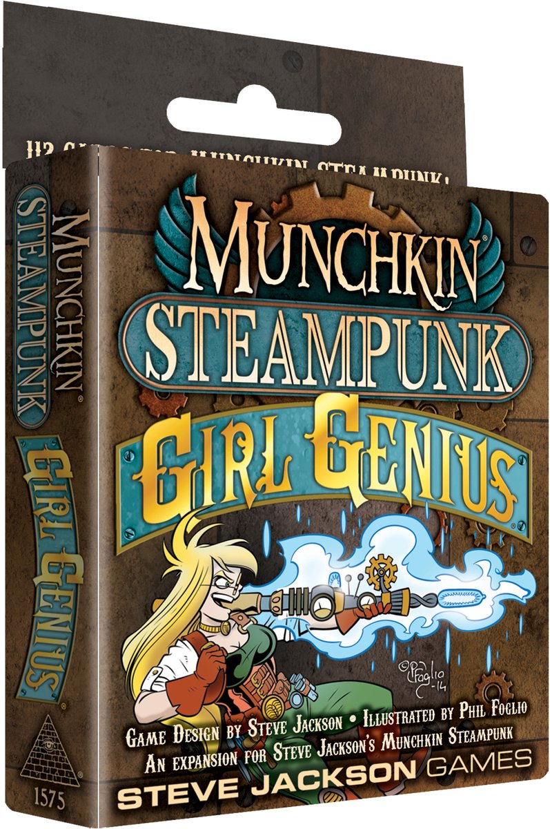 Munchkin Steampunk Girl Genius - Uitbreiding - Kaartspel - Engelstalig - Steve Jackson Games