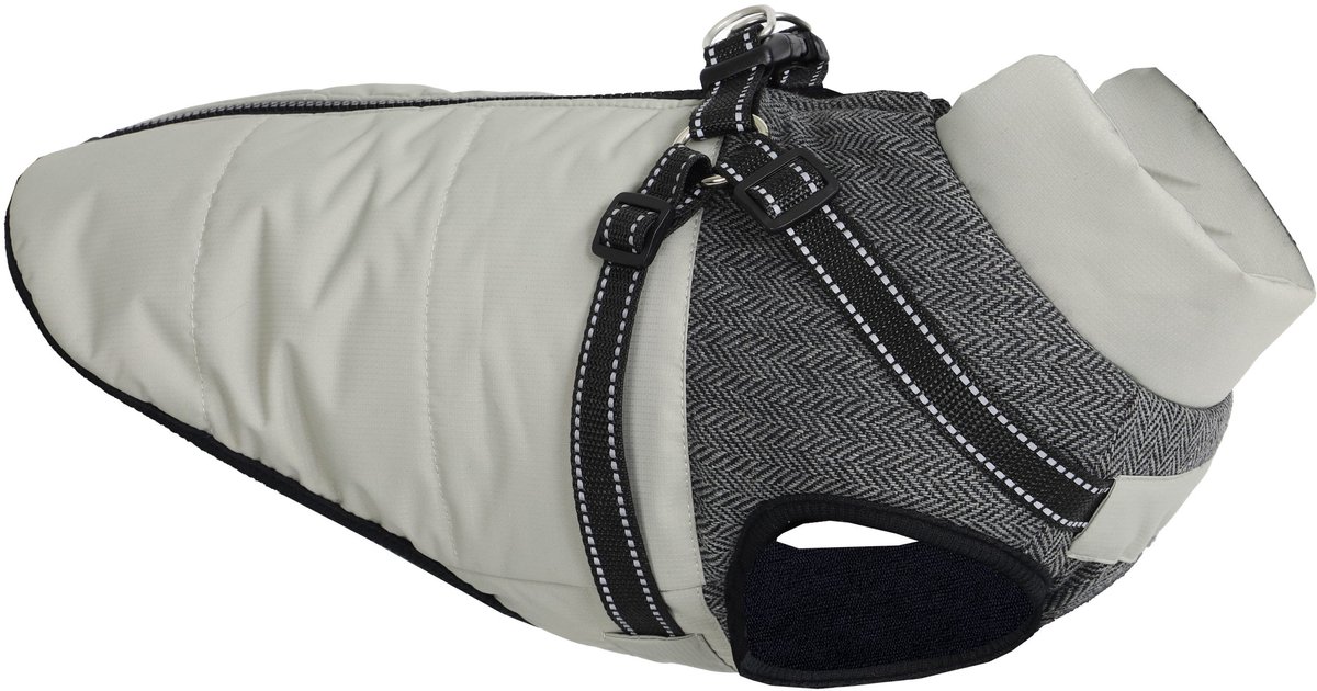 Boony hondenjas + tuig alpine silver 25cm