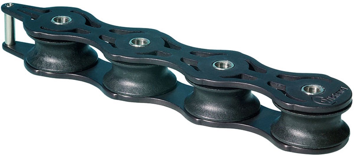 Wichard Viervoudige Retourlagerdek Organizer Katrol 4-12 Mm Blauw