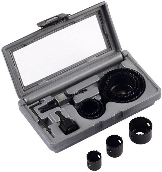 Set de scies-cloches, 11 pièces, diamètre : 22 - 68 mm Bosch Accessories Promoline 2607019450 1 set