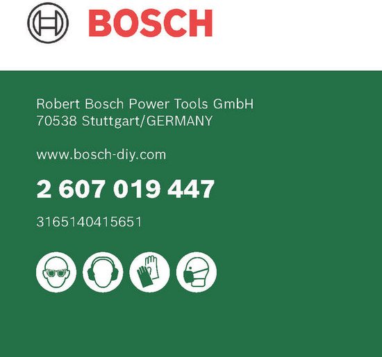 Bosch Hamerboorset - 6-delig - SDS plus