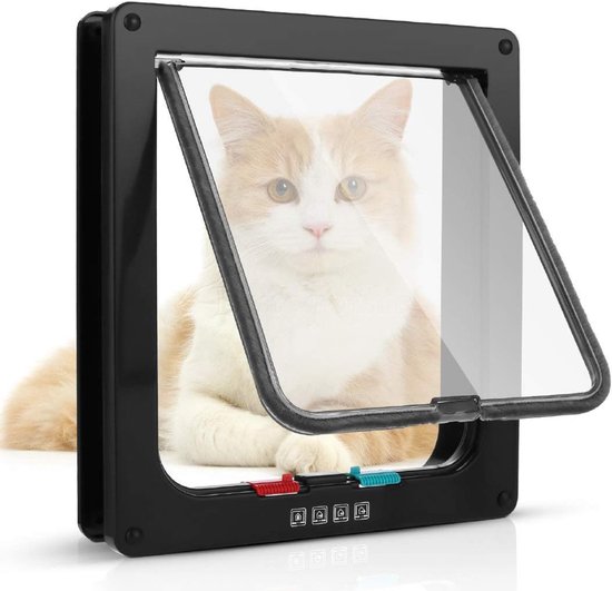 Tibeoyad Kattenklep, 4 weg magneetsluiting, huisdierklep, eenvoudige