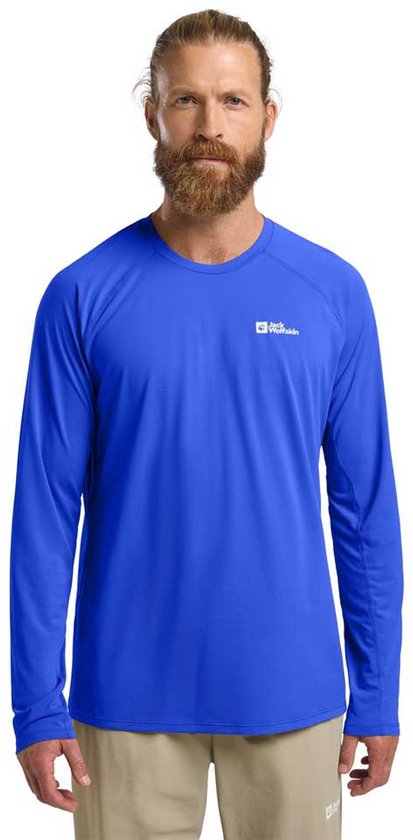 T-shirt à manches longues Jack Wolfskin Prelight Swift Blauw 2XL Homme