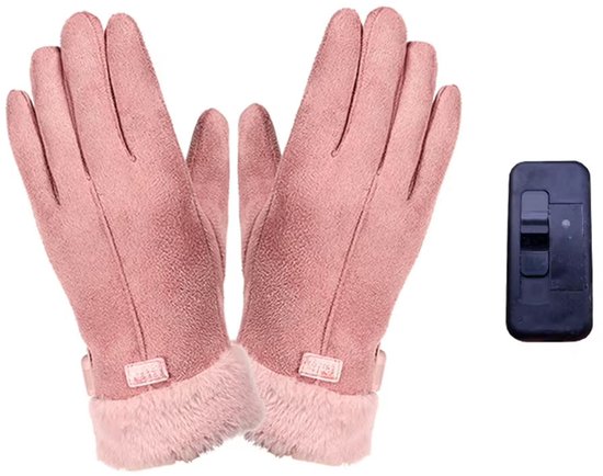 Elektrisch verwarmde handschoenen met 2x 4000 mAh powerbanks