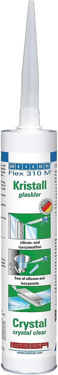 WEICON Flex 310 M Kristal – MS-Polymeer Lijm Transparant