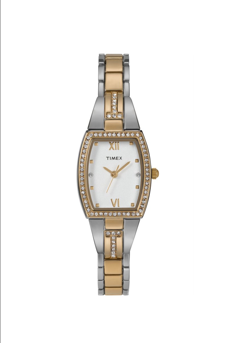 Timex Timex Main Street Tonneau Quartz Analoog Horloge Twee Toon Kast: 100% Legering | Armband: 100% Legering 22 TW2W95600VV, TW2W95800VV