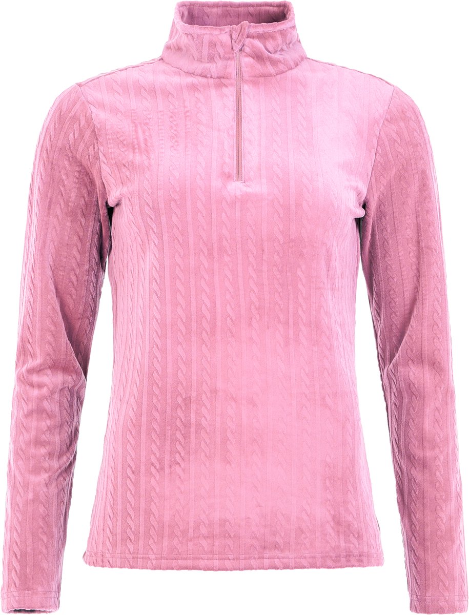 Protest PRTGail Skipully Dames Fleece 1/4 rits Roze