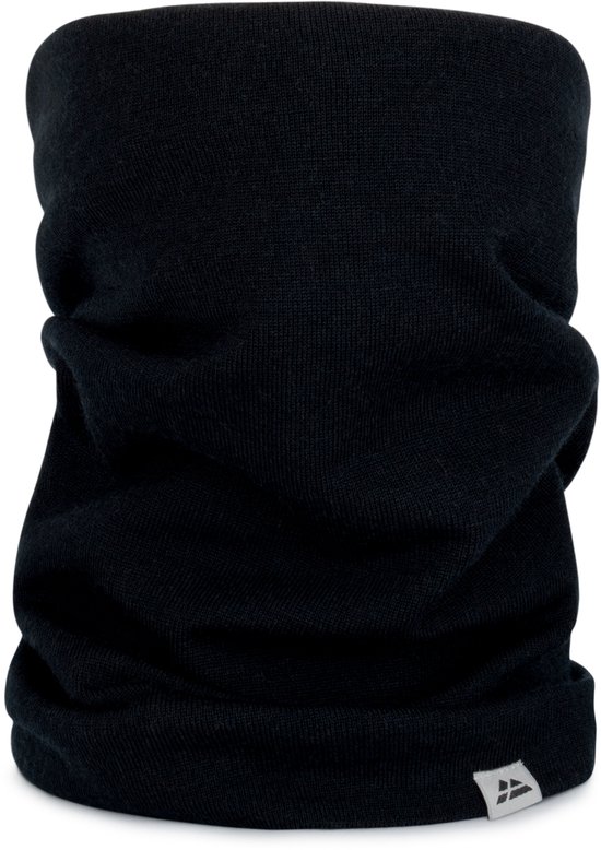 Snood DANISH ENDURANCE en laine Mérinos - Polyvalent - Zwart