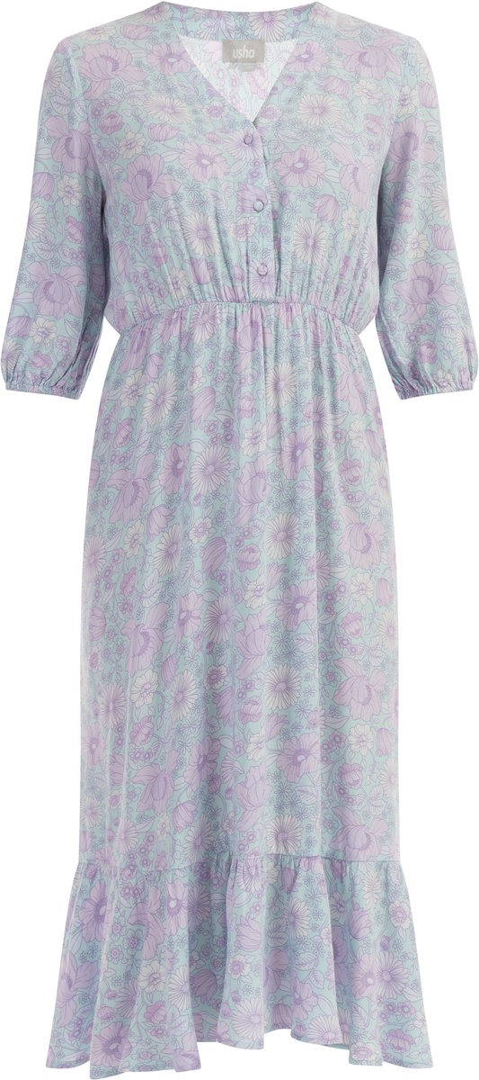 usha midi-jurk