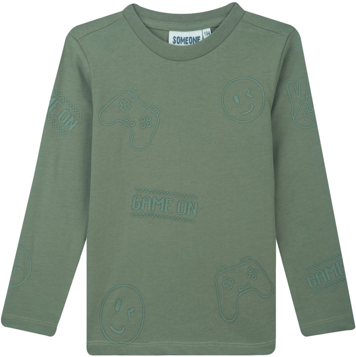 Someone - Jongens trui - Maat 110 - Jongens - Light Khaki -