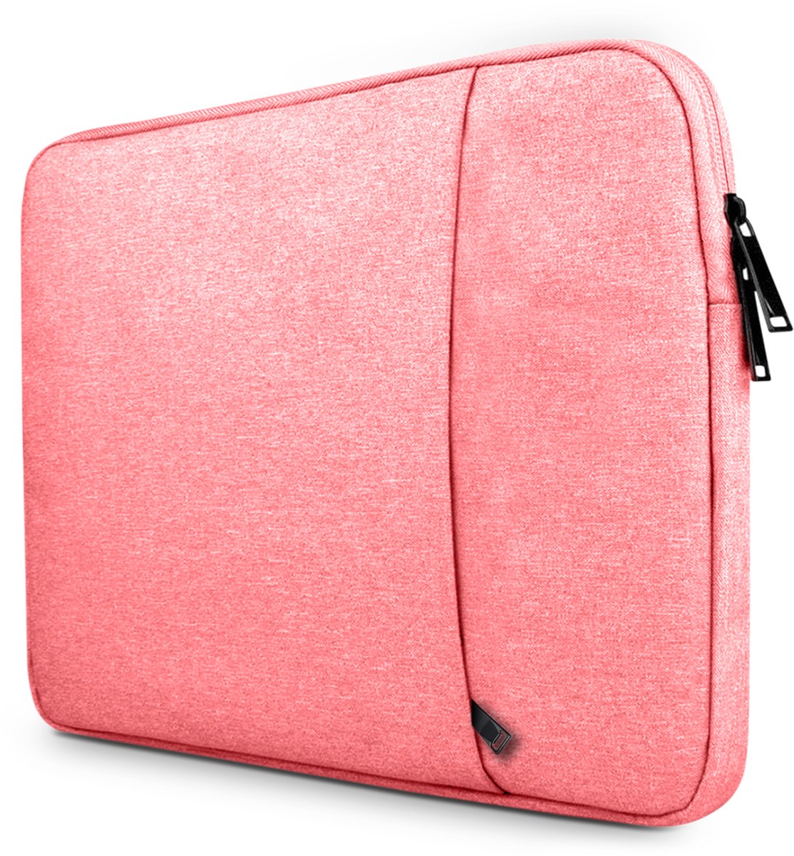Laptophoes - Geschikt voor 15.6 / 16.3 / 17 inch - 3-laags bescherming - Laptop Sleeve - Laptop Cover - 2 afsluitbare vakken - Roze