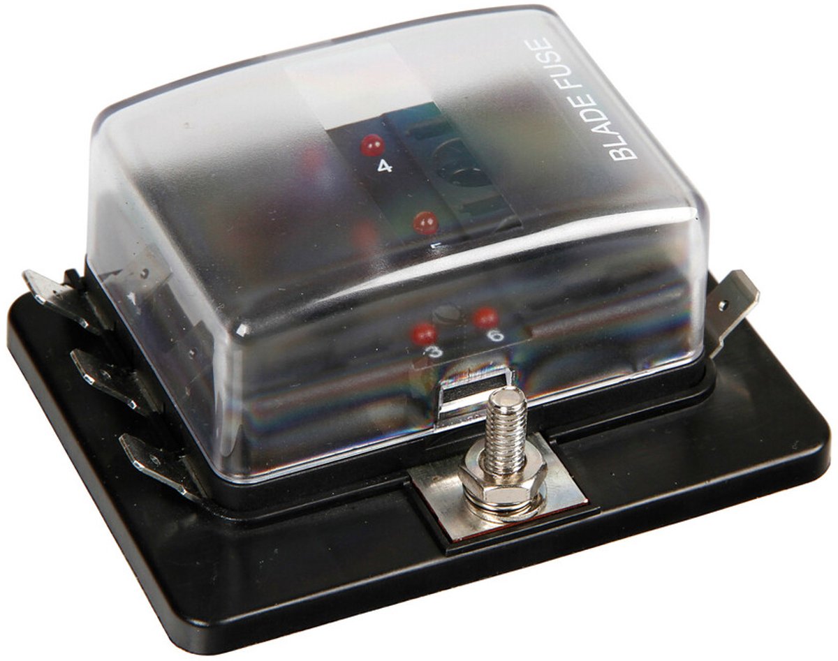Zekeringblok 12/ 24 Volt