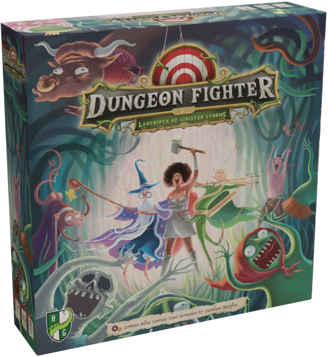 Dungeon Fighter in the Labyrinth of Sinister Storms - Bordspel - Engelstalig - Horrible Guild