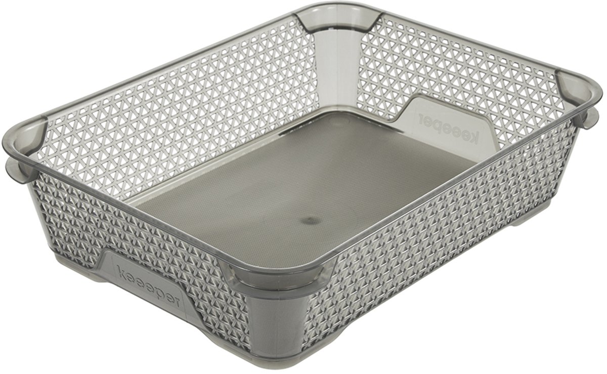 Mandje A5 27x20x7 Cm Mirko Transparant Keeeper 10372