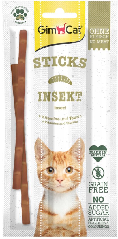 GimCat Sticks Insect - 24 x 3 stuks - Voordeelverpakking