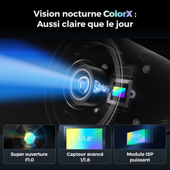 Reolink ColorX 4K 8MP PoE IP-camera met echt full-color nachtzicht van Reolink — afbeelding 3