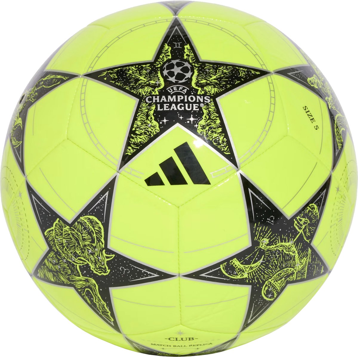 Adidas Ucl Club 25/26 League Stage Voetbal Geel 4