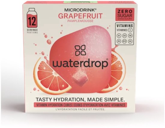 Waterdrop Microdrink Summer Edition Grapefruit - 12 stuks