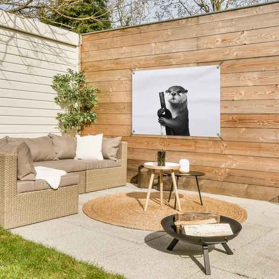 IXXI A Garden Is a Sea of Flowers - Wanddecoratie - Bloemen en Planten - 140 x 100 cm