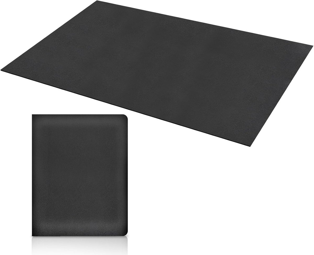 Lexium Anti Trillingsmat Wasmachine - en Wasdroger - Geluidsdempende Antislip Mat - Rubber Mat Trillingsdempers - Trillingsdempers wasmachine – Extra dik - Voetjes wasmachine & droger - Wasmachine demper – Anti trillings - vibratie - dempers pads – A