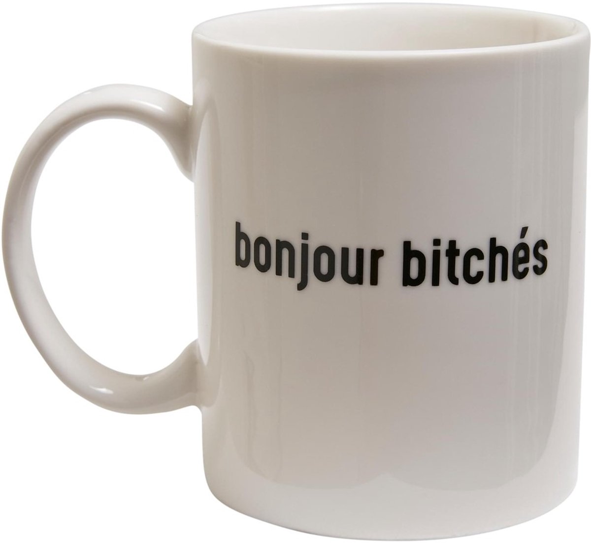 Mister Tee - Bonjour Bitches Mok/beker - Wit