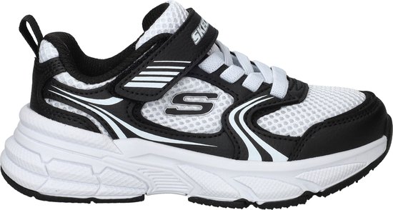 Skechers Retro-Graph Sneakers - Jongens - Zwart - Maat:29