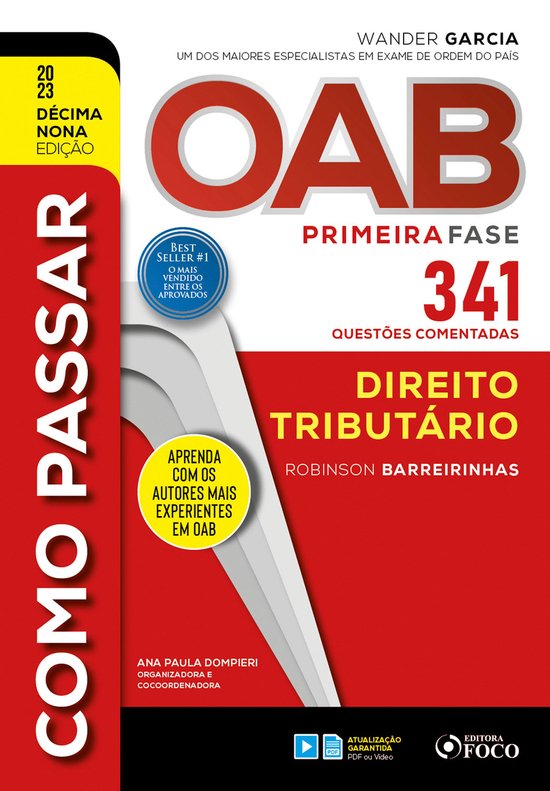 Como Passar - Como passar OAB – Direito Tributário - cover