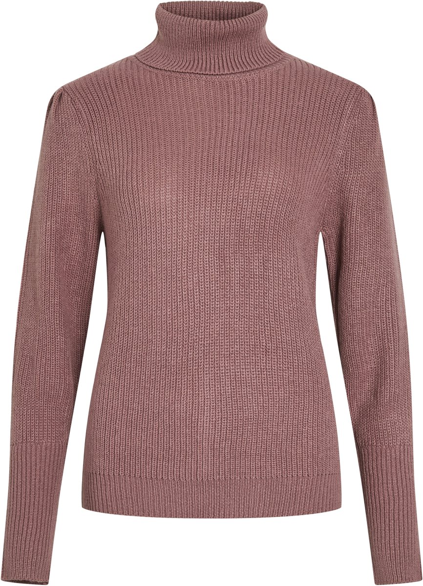 VILA - VILOU NEW ROLLNECK L/S KNIT TOP - NOOS - Dames - Gebreide truien