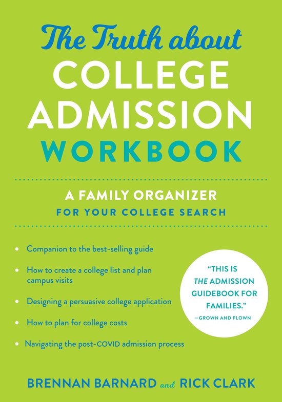 The Truth about College Admission Workbook - cover