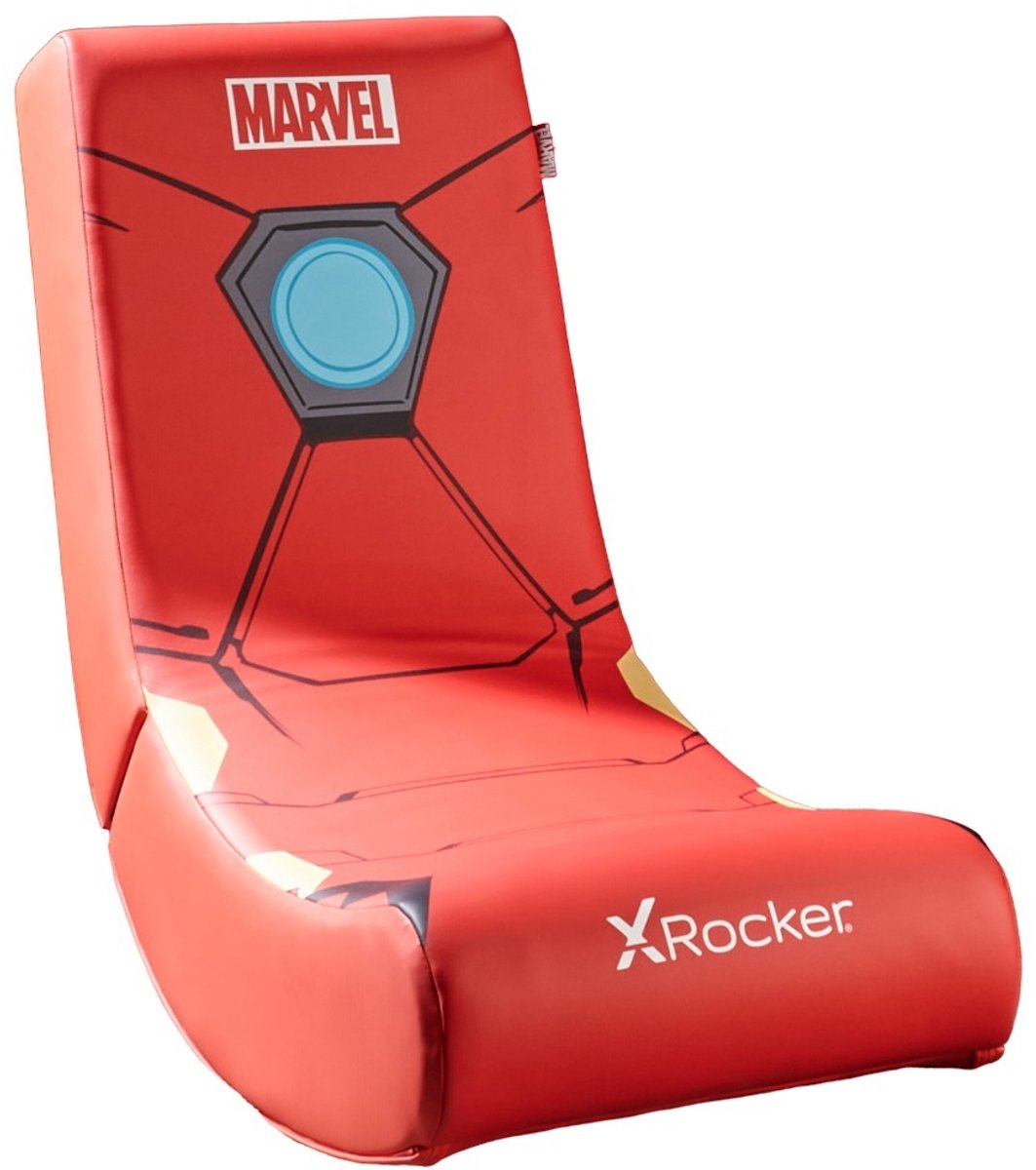 X-Rocker Gaming Stoel Marvel Iron Man Inklapbaar Rood