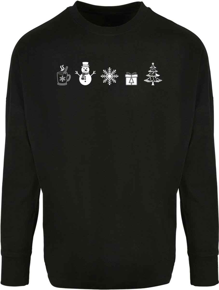 Merchcode Christmas Elements Longsleeve MP0009041