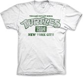 Teenage Mutant Ninja Turtles Turtles NY 1984 T-shirt White