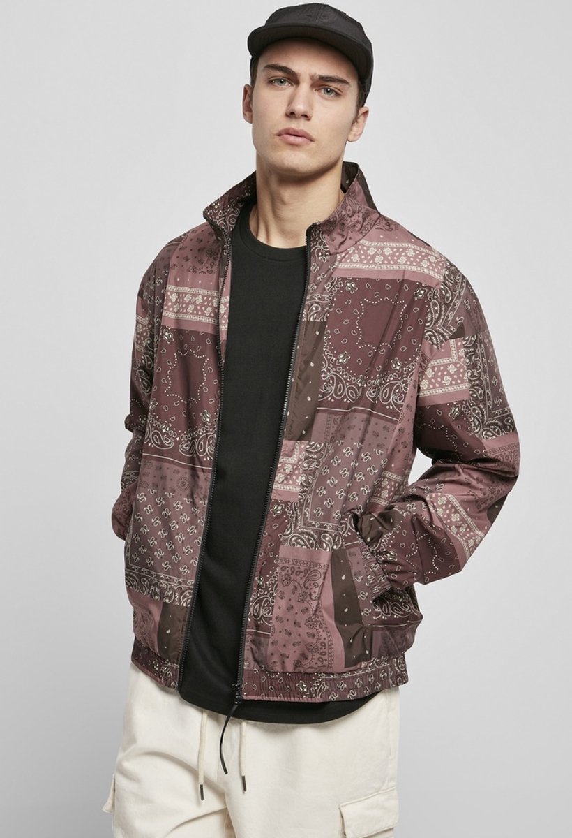Urban Classics 90’s Trainings jacket Rood