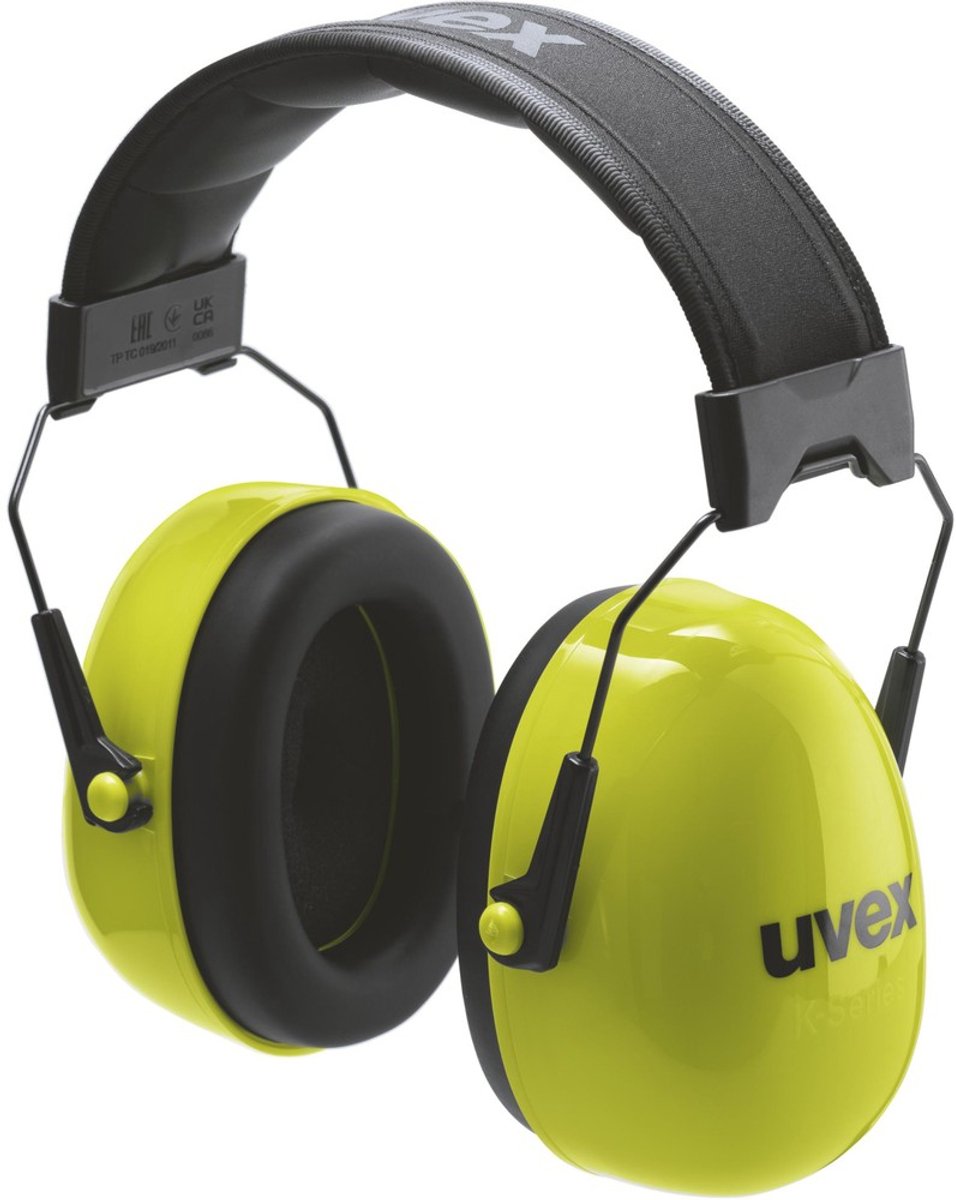 uvex K20 Hi-Viz 2630021 Oorkap 33 dB 1 stuk(s)