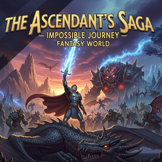 The Ascendant's Saga - Impossible Journey Fantasy World - cover