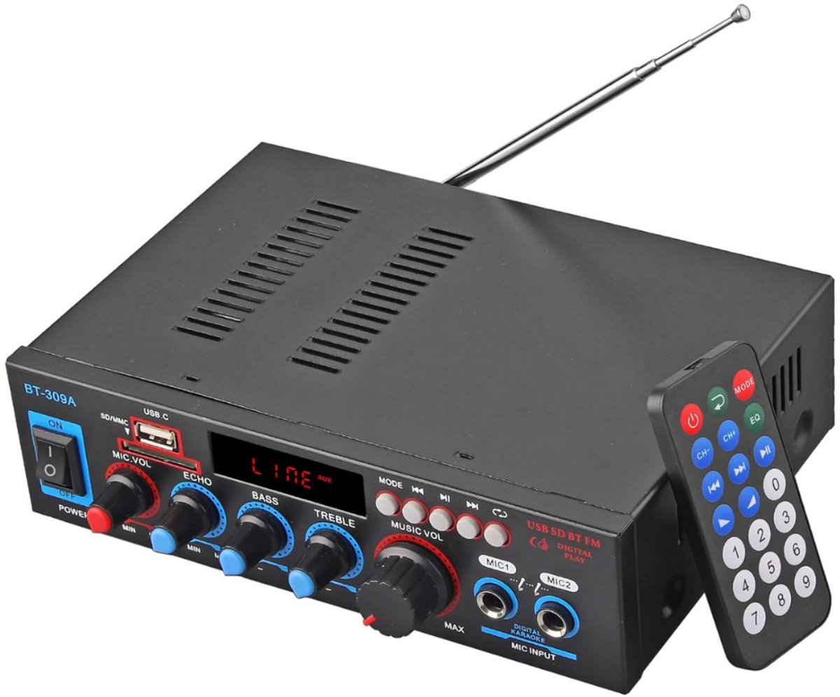 CLVP® Audio Versterker - Stereo Versterker - Amplifier- Complete Set