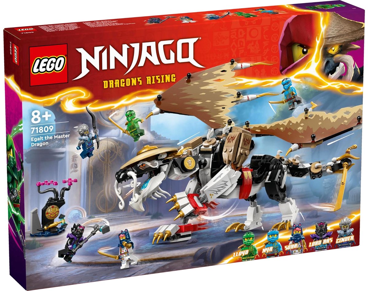 LEGO Ninjago Egalt de Meesterdraak 71809
