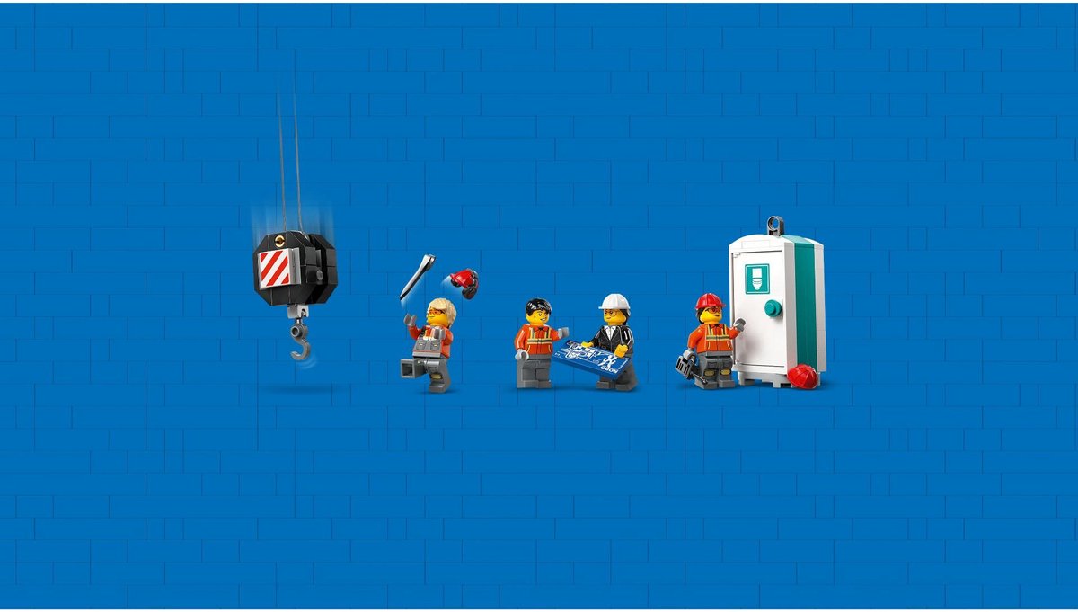 LEGO City Gele mobiele bouwkraan speelgoedset - 60409 — afbeelding 25