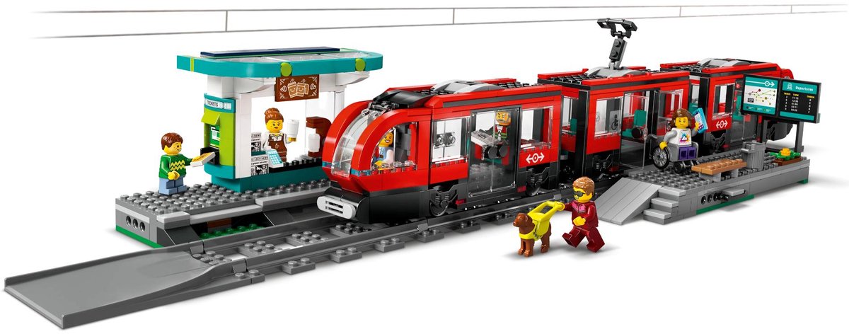 LEGO City Stadstram en station - 60423 — afbeelding 8