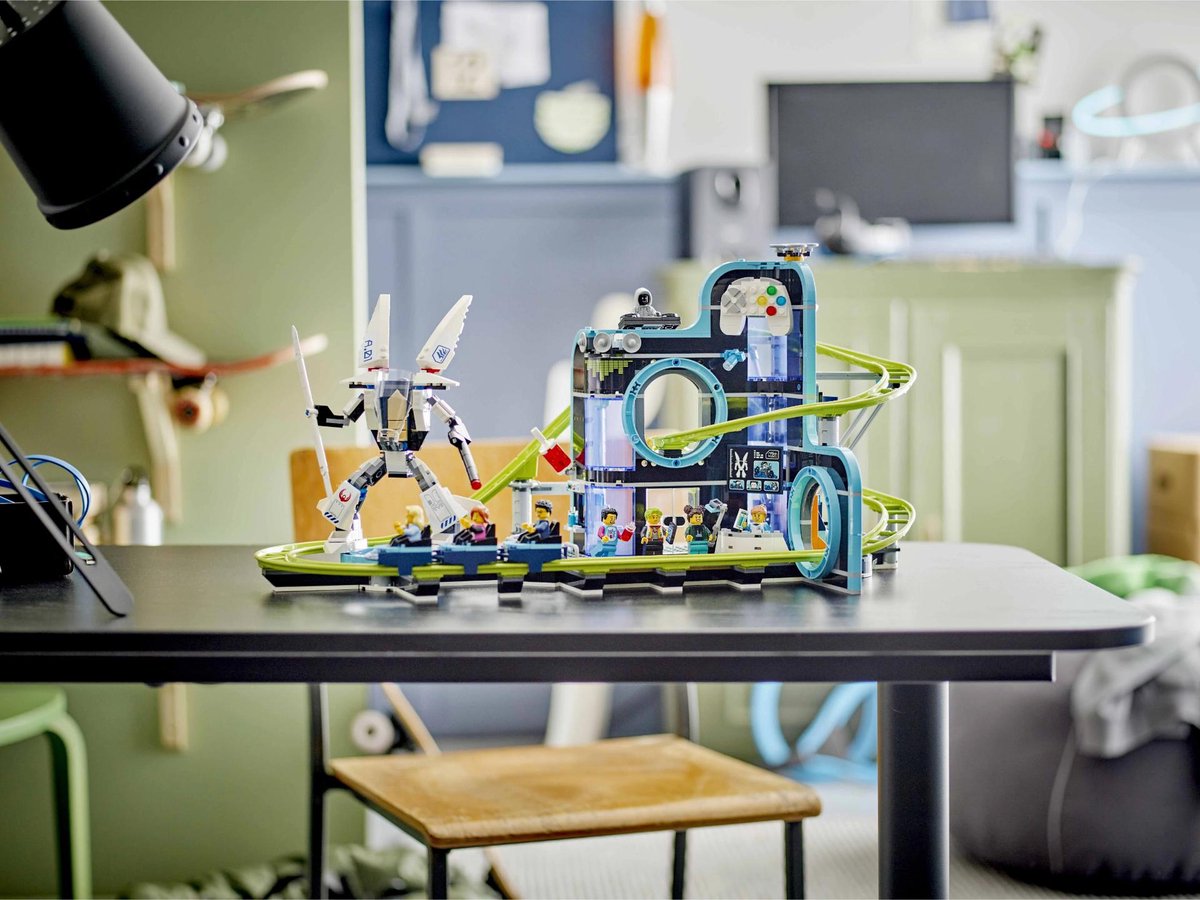 LEGO City Achtbaan in Robotwereld speelgoed - 60421 — afbeelding 21