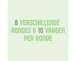 Pubquiz Algemeen 2 - 8 Rondes - 80 Vragen - Antwoordbladen voor 10 Teams - Kant en Klare Pubquiz - P