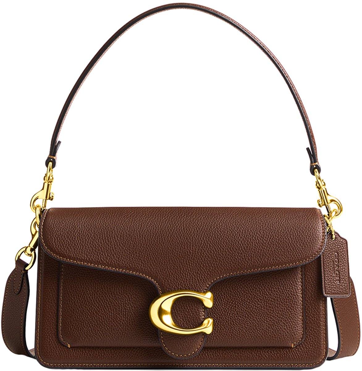 Coach Kleine Crossbodytas / Schoudertas Dames - Leer - Tabby 26 - Licht Bruin