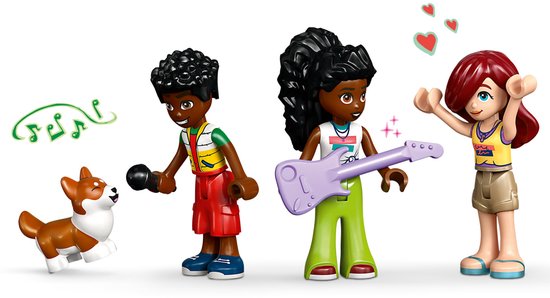 LEGO Friends Kit de construction de magasin de musique et d'appartement pour Enfants - 42653