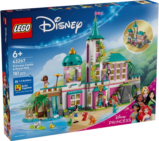 LEGO® Disney Prinsessenkasteel en Koninklijke Huisdieren - 43267